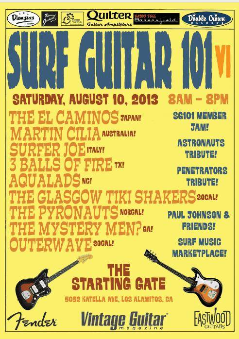 Surf Guitar 101 Convention vol6 2013