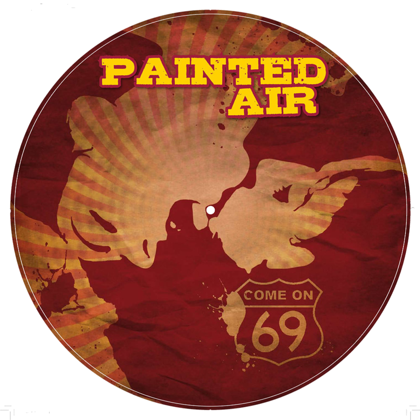Painted Air Come On 69 Picture Disc Green Cookie records 2010