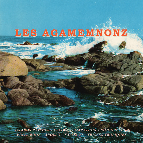 GC037: Les Agamemnonz "s/t" (10") 2013 Green Cookie records