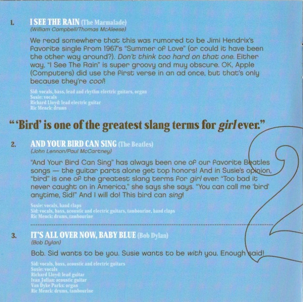 Matthew Sweet And Susanna Hoffs Under The Covers Vol. 1 CD