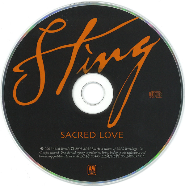 Sting - Sacred Love - CD - GreenCookie