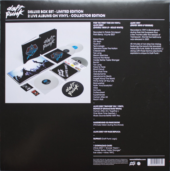 Vinyle Daft Punk - Alive 2007 (2 Lp)