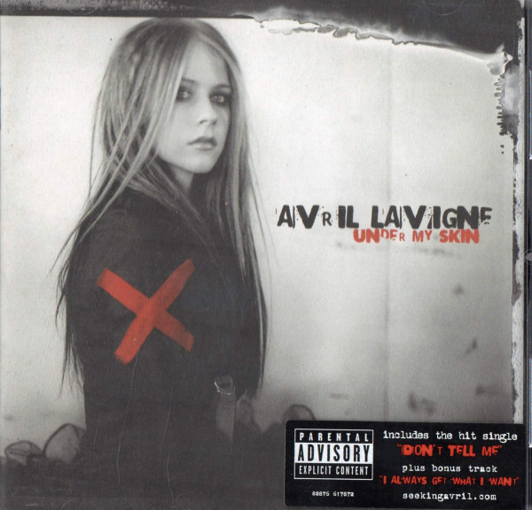 Avril Lavigne Under My Skin CD GreenCookie Avril Lavigne Under My Skin CD GreenCookie