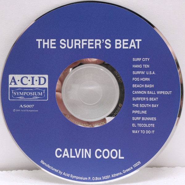 Calvin Cool & The Surf Knobs The Surfer’s Beat CD GreenCookie
